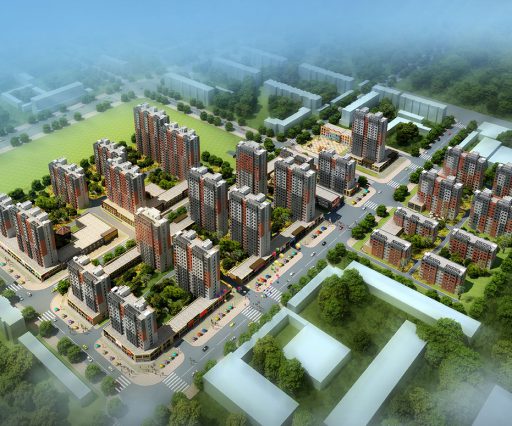 Reconstruction project of shanty areas in Siping (Jilin)