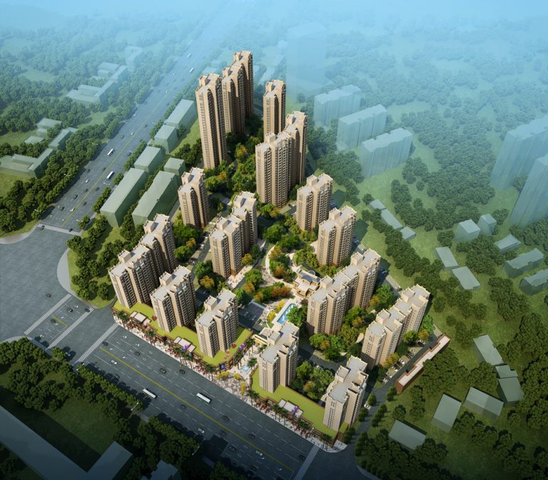 盛世集团电梯助力巨臣?御景湾  与您共奏生涯优美乐章