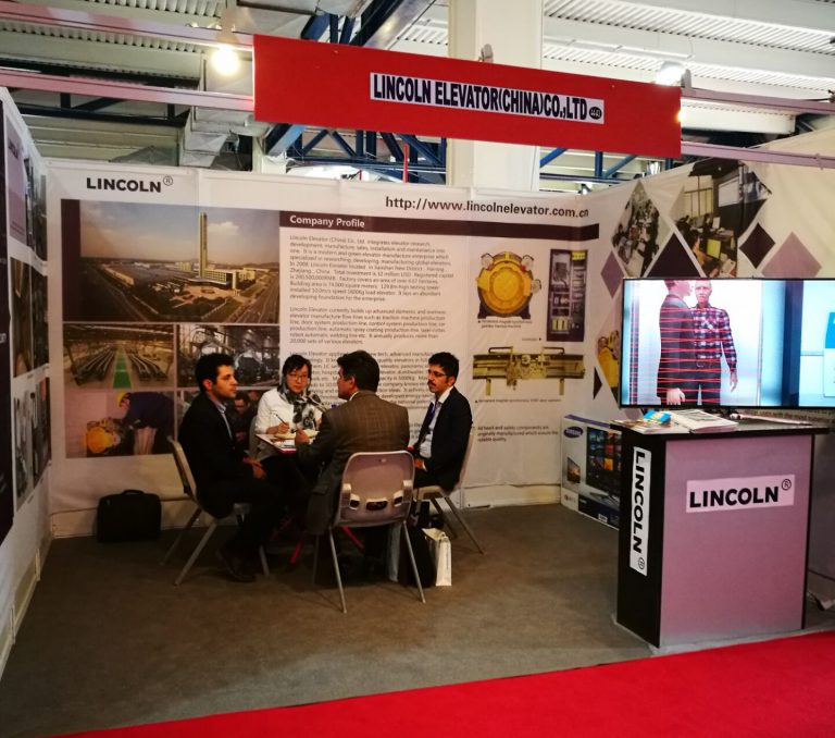Quality + service, strive together to be splendid.Lincoln elevator attended the Iran international elevator exhibition