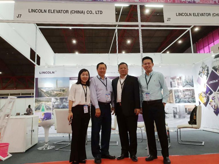 Lincoln elevator unveiled at the Indonesia International Elevator Exhibition