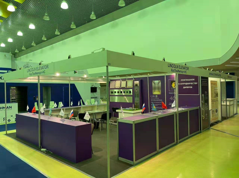 盛世集团电梯&КазТехИмпорт-НС亮相2021俄罗斯国际电梯展